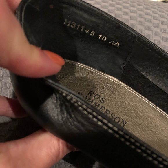 Rod Hommerson black leather heels size 10 - Picture 8 of 8